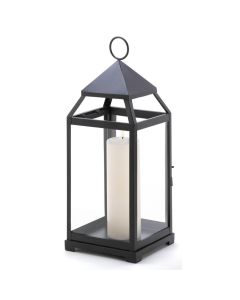 LARGE CONTEMPORARY CANDLE LANTERN